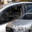 HEKO Ofuky oken Audi A8, 2003-, přední+zadní