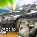 HEKO Ofuky oken Audi Q5 2009- přední+zadní