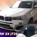 HEKO Ofuky oken BMW X4 F26 2013- přední+zadní