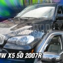 HEKO Ofuky oken BMW X5 2007-2010, přední+zadní