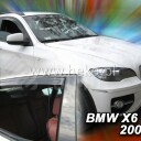 HEKO Ofuky oken BMW X6 2008- přední+zadní