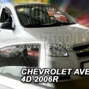 HEKO Ofuky oken Chevrolet Aveo 2007- přední+zadní, sedan