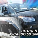 HEKO Ofuky oken Citroen C3 Picaso 5dv. 2009- přední
