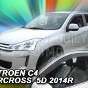 HEKO Ofuky oken Citroen C4 Aircross 5dv. 2012-, přední