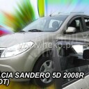 HEKO Ofuky oken Dacia Sandero 2008- přední+zadní