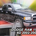 HEKO Ofuky oken Dodge Ram 1500 2002-2008 přední+zadní
