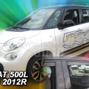 HEKO Ofuky oken Fiat 500L 2012- přední+zadní