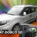 HEKO Ofuky oken Fiat Doblo II 5dv. 2010- přední+zadní