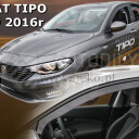 HEKO Ofuky oken Fiat Tipo 5dv. 2016- přední