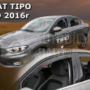 HEKO Ofuky oken Fiat Tipo 5dv. 2016- přední+zadní