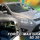 HEKO Ofuky oken Ford C-MAX Grand 5dv. 2011- přední+zadní