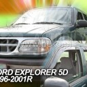 HEKO Ofuky oken Ford Explorer, 5dv. 1996-2001 přední+zadní