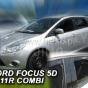 HEKO Ofuky oken Ford Focus 5dv. combi, 2011- přední+zadní