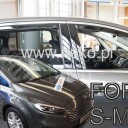 HEKO Ofuky oken Ford S-MAX 5dv. 2016- přední+zadní