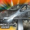 HEKO Ofuky oken Honda City 5dv. 2008- přední+zadní
