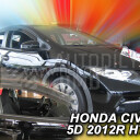 HEKO Ofuky oken Honda Civic 5dv. htb 2012-2016 přední