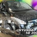 HEKO Ofuky oken Hyundai i10 5dv. 2008-2013 přední+zadní