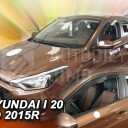 HEKO Ofuky oken Hyundai i20 II 2015- přední+zadní 5dv.