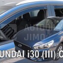 HEKO Ofuky oken Hyundai i30 5dv. htb 2017- přední+zadní 