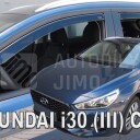 HEKO Ofuky oken Hyundai i30 5dv. htb 2017- přední+zadní 