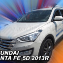 HEKO Ofuky oken Hyundai Santa FE III 5dv. 2012- přední+zadní