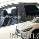 HEKO Ofuky oken Infiniti FX, QX 2008- přední+zadní