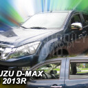HEKO Ofuky oken Isuzu D-Max II 2012- přední+zadní