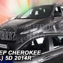 HEKO Ofuky oken Jeep Cherokee 2014- přední+zadní