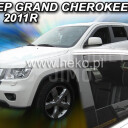 HEKO Ofuky oken Jeep Grand Cherokee 2011- přední+zadní