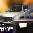 HEKO Ofuky oken Jeep Renegade 2014- přední+zadní