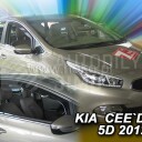 HEKO Ofuky oken Kia Cee´d 2012-2017 5dv. přední