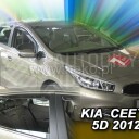 HEKO Ofuky oken Kia Cee´d 5dv. 2012-2017 5dv. HB přední+zadní