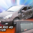 HEKO Ofuky oken Kia Rio 2012- přední+zadní sedan