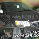 HEKO Ofuky oken Lancia Voyager Gold 2012- přední+zadní
