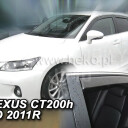 HEKO Ofuky oken Lexus CT 200 H 2011- přední+zadní