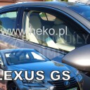 HEKO Ofuky oken Lexus GS 4dv. 2012- přední+zadní