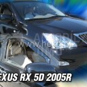 HEKO Ofuky oken Lexus RX 2005-2009 přední+zadní