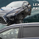 HEKO Ofuky oken Lexus RX 2016- přední+zadní