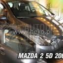 HEKO Ofuky oken Mazda 2 2007-2009 přední+zadní