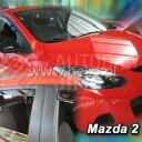 HEKO Ofuky oken Mazda 2 2009-2013 přední+zadní