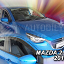 HEKO Ofuky oken Mazda 2 2014- přední+zadní
