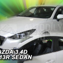 HEKO Ofuky oken Mazda 3 2013- přední+zadní sedan, htb