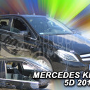 HEKO Ofuky oken Mercedes B W246 2011- 5dv. (přední)