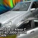 HEKO Ofuky oken Mercedes C W203 2000-2007 5dv. přední+zadní sedan