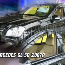 HEKO Ofuky oken Mercedes GL 2007- 5dv. přední+zadní