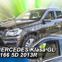 HEKO Ofuky oken Mercedes GL X166 2013- 5dv. přední+zadní