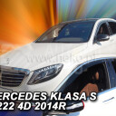 HEKO Ofuky oken Mercedes S W222 2013- 5dv. přední+zadní