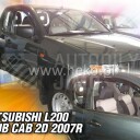 HEKO Ofuky oken Mitsubishi L 200 Club Cab 2006- 3dv.