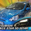 HEKO Ofuky oken Mitsubishi Space Star 2014- 5dv. (přední)