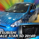 HEKO Ofuky oken Mitsubishi Space Star 2014- 5dv. (přední+zadní)